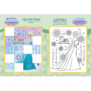 FROZEN COLORING PUZZLE STICKERS